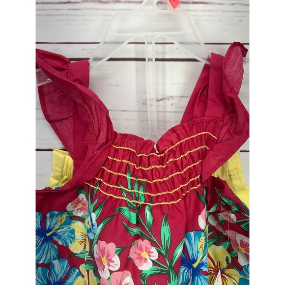 Park Bench Kids Floral Toddler 2 Piece Shorts Set Size 2T - Picture 4 of 8